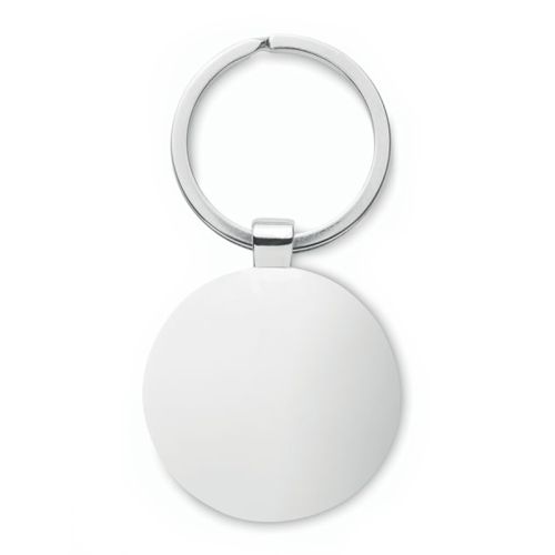 Nøglering i bambus rund - Billede 3